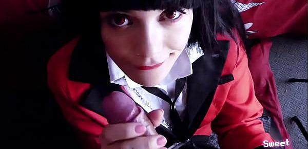  She Turned into a Sex Slave to Pay her Bets. Yumeko Kakegurui Cosplay